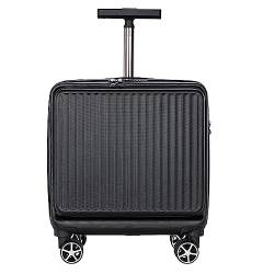 KMAYVIEW 16-Zoll-Handgepäckkoffer, Hartschalenkoffer mit Rollen, Reise-Handgepäckkoffer, geeignet für Flugreisen, Roadtrip von KMAYVIEW