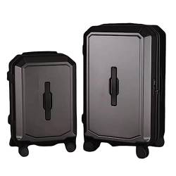 KMAYVIEW 2-teiliges Kofferset, mehrstufig Verstellbarer Trolley-Koffer mit Rollen, Zahlenschloss-Koffer, geeignet für Urlaub und Reisen von KMAYVIEW