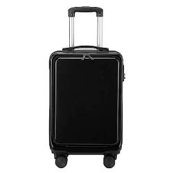 KMAYVIEW 20-Zoll-Gepäck, vorne öffnender Koffer mit Rollen, tragbares Hartgepäck für Geschäftsreisen, Roadtrip von KMAYVIEW