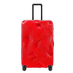 KMAYVIEW Koffer mit Aluminiumrahmen und Rollen, Koffer mit großem Fassungsvermögen und Sicherheitscodeschloss, Handgepäck-Trolley-Koffer, geeignet für Urlaub und Reisen von KMAYVIEW