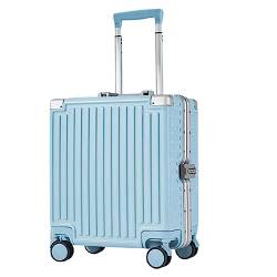 KMAYVIEW Tragbares Gepäck, Handgepäckkoffer mit Rollen, Trolley-Koffer mit Abnehmbarer Trennwand, geeignet für Flugreisen und Straßenreisen von KMAYVIEW