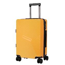 KMAYVIEW Tragbares Gepäck, Reisekoffer mit Aluminiumrahmen und drehbaren Rädern/TSA-Schloss, Trolley-Koffer, geeignet für Flugreisen, Straßenreisen von KMAYVIEW