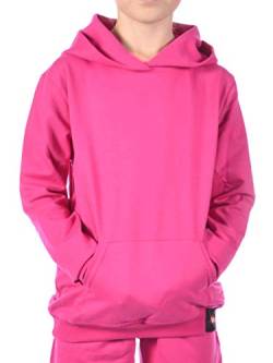 KMISSO Mädchen Kapuzen Pullover Hoodie 30322 Pink 128 von KMISSO