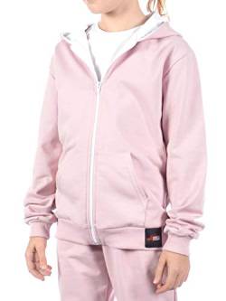 KMISSO Mädchen Kapuzen Sweatjacke 30323 Lachs 116 von KMISSO