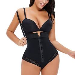 KMKM Damen Taillenformer Formend Stark Korsett Bauchweg Body Shaper Atmungsaktiv Mieder Waist Training Cincher von KMKM