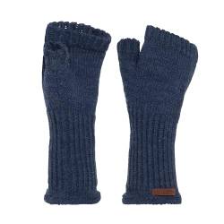 Knit Factory - Cleo Handstulpen - Fingerlose Handschuhe - Gestrickte Handschuhe für Winter - Damen Handstulpen aus Wolle - Hochwertige Qualität - Jeans von KNIT FACTORY