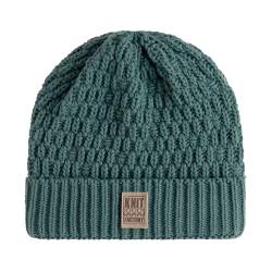 Knit Factory - Jaida Mütze - Strickmütze für Damen und Herren - Beanie - Wintermütze mit Wolle - Hochwertige Qualität - Laurel von KNIT FACTORY