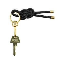 KNOK Key Knot - Keyring Schlüsselanhänger schlüsselband Schlüsselhalter mit Kordel in Schwarz von KNOK