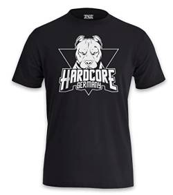 Gabber T-Shirt Hardcore Germany Pitbull (XXL) von KNOW-MORE-STYLEZ