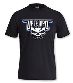 Gabber T-Shirt Hardcore Uptempo Skull Männer Shirt Men (XL) von KNOW-MORE-STYLEZ