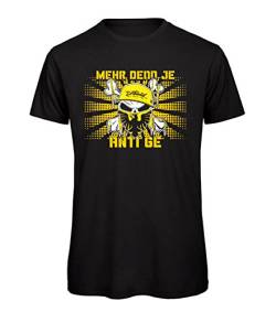 T-Shirt Dortmund MEHR DENN JE - Anti GE Ruhrpott Hooligan Pyro Block Derbysieg Derby Sieg (XL) von KNOW-MORE-STYLEZ