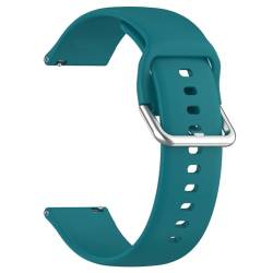 KOBONA Silikon-Armband, atmungsaktiv, Smartwatch-Armband, verstellbar, Ersatz-Sportuhrenarmband, bequemes Sport-Armband mit Schnalle for MF Watch Pro D395 von KOBONA
