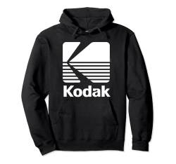 80er Jahre Vintage Kodak Logo – Weiß Pullover Hoodie von KODAK