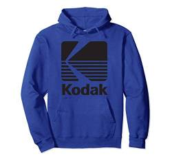 80er Jahre Vintage Kodak Logo - schwarz - Hoody Pullover Hoodie von KODAK