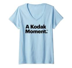 Ein Kodak-Moment T-Shirt mit V-Ausschnitt von KODAK