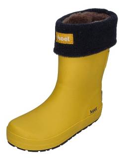 KOEL Barefoot Gummistiefel - WELLIE BARE + SOCK - yelllow, Größe:26 EU von KOEL