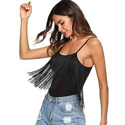 KOEMCY Damen Body Sexy Dessous Bodysuit Kurzarm Jumpsuit Franse Bodies Elegant Oberteile Overall Nachtwäsche Riemchen Unterziehbody Schmal Bodys Tops (Schwarz,L) von KOEMCY