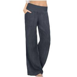 KOG Blitzangebote des Tages Damen Hosen Leichte Sommerhose Elegant Yogahose Baggy Jeansimitat Jeanshose Freizeit Cargohose Baggy Jeans Frauen Sommer Jeanshose Amazon Warehouse Deal von KOG