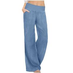 KOG Blitzangebote des Tages Damen Hosen Leichte Sommerhose Elegant Yogahose Baggy Jeansimitat Jeanshose Freizeit Cargohose Baggy Jeans Frauen Sommer Jeanshose Warehouse Deals Angebote von KOG