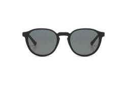 KOMONO Liam Carbon Unisex Oval Cellulosepropionat-Sonnenbrille für Damen und Herren mit UV-Schutz und kratzfesten Gläsern von KOMONO