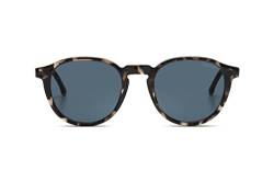 KOMONO Liam Metal Dusk Unisex Oval Bio-Nylon-Sonnenbrille für Damen und Herren mit UV-Schutz und kratzfesten Gläsern von KOMONO