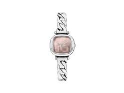 KOMONO Moneypenny Revolt Silver Blush Japanische Analoge Quarzuhr für Damen mit Edelstahlband von KOMONO