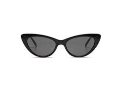 KOMONO Rosie Black Tortoise Unisex Cat-Eye Bio-Nylon-Sonnenbrille für Damen und Herren mit UV-Schutz und kratzfesten Gläsern von KOMONO