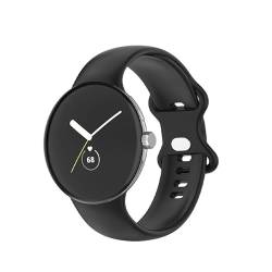 KONAFEI Kompatibel mit Google Pixel Watch 2 (2023)/ Pixel Watch Armband, Weiches Silikon Uhrenarmband von KONAFEI