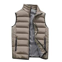 KONG JIMFAN Down Vest Warme Weste Daunenweste Herren Winter Warme Weste Schmale Jeansweste Für Herren Sportwesten Herren Passen Mantel Weste Mit Kapuze Damen Bodywarmer von KONG JIMFAN