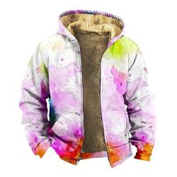 KONG JIMFAN Jacke Herren Pulli Herren Herren Leder Jacken Ski Jacket Herren Männer Winterjacke Softshell Jacke Herren Familie Ritter Shirt Herrenbekleidung Camouflage Jacke Herren(White,XL) von KONG JIMFAN