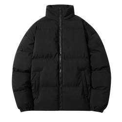 KONG JIMFAN Winterjacke Herren Wandershirt Herren Atmungsaktiv Fahrradweste Herren College Jacke Bomberjacke Schwarz Jacket Braut Jacke Hochzeit Weste Schwarz Herren Wendejacke(Schwarz,L) von KONG JIMFAN