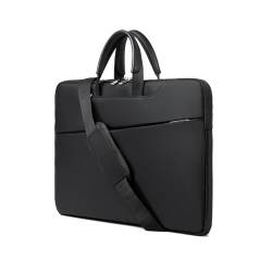 Kono Laptoptasche 17,3 für Herren Damen, Laptop Aktentasche 17,3 Zoll, große wasserabweisende Computertasche, Schultertasche Macbook Tasche Business Taschen Herren Dunkelgrau von KONO