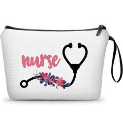 KONSOM Krankenschwester-Geschenke, cooles Geschenk für Krankenschwestern, Geschenke für Krankenschwestern, Kosmetiktasche mit Spiegel, Krankenschwestergeschenke für Frauen, Stillgeschenke für neue von KONSOM
