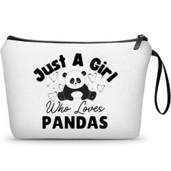 KONSOM Panda-Geschenke, Panda-Geschenke für Mädchen, Damen, Geburtstagsgeschenke, einzigartiges Geschenk für Freundin, Frau, kleine Make-up-Kosmetiktasche für Geldbörse, niedliche Geschenke für von KONSOM