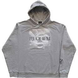 Korn Kapuzenpullover Requiem Band Logo Nue offiziell Herren Grau Pullover XL von KORN