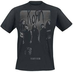 Korn Knock Wall T-Shirt schwarz L von KORN