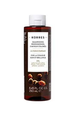 KORRES Argan Oil Shampoo, Reinigung und Pflege für coloriertes Haar, dermatologisch getestet & vegan, 250 ml von KORRES