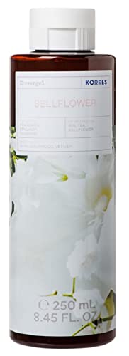 KORRES Bellflower revitalisierendes Duschgel für Damen mit aktiv Aloe-Vera, dermatologisch getestet, vegan, 250 ml von KORRES