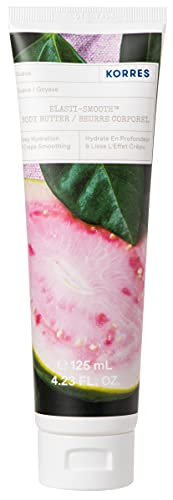 KORRES Elasti-Smooth Guava feuchtigkeitsspendende Körperbutter, vegan, dermatologisch getestet, 125 ml von KORRES