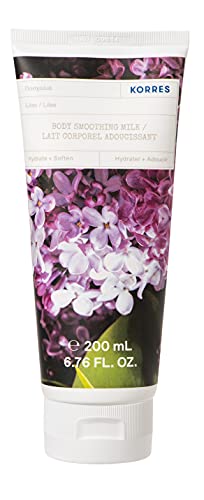 KORRES Lilac Glättende Bodymilk mit Aloe Vera, vegan, dermatologisch getestet, 200 ml von KORRES