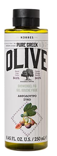 KORRES Olive Fig feuchtigkeitsspendendes Duschgel für geschmeidige Haut, mit extra nativem Olivenöl, vegan, 250 ml, 289.0 grams von KORRES