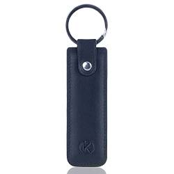 KORUTA® Schlüsselanhänger Leder in Schwarz I Langlebiges Premium Schlüsselband von KORUTA