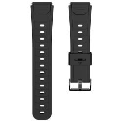 KOSPETFIT Silikon Sport Armband Ersatzarmband Kompatibel mit S1 Smartwatch für Damen Herren Schwarz von KOSPETFIT