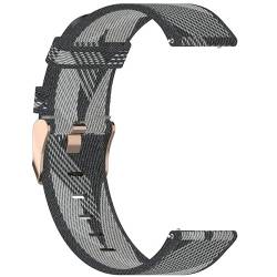 KOSSMA 20 mm / 22 mm Nylon-Uhrenarmband für Garmin Vivoactive 4 Vivoactive3 Venu Smartwatch, Armband für Forerunner 245 645 Music, 22 mm, Achat von KOSSMA