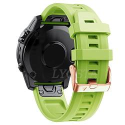 KOSSMA 20 mm Silikonarmband für Garmin Fenix 7S 5S Plus 6S Pro Easyfit Armband Instinct 2S Smartwatch-Armband Schnellverschluss Correa, 20mm For Fenix 7S, Achat von KOSSMA