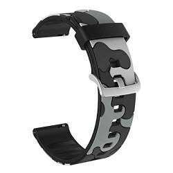 KOSSMA 20 x 22 mm bedrucktes Silikon-Armband für Garmin Forerunner 645 245/Vivoactive 3 4/Fenix Chronos Armband, Zubehör, For Vivoactive 4, Achat von KOSSMA