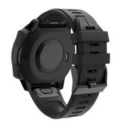 KOSSMA 22 x 26 mm Silikon-Uhrenarmband für Garmin Fenix 7X 7 7S 6X 6 6S 5X 5 5S Plus 3HR Descent MK1 Smartwatch-Armbänder, 26mm For Fenix 3HR D2, Achat von KOSSMA