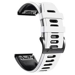 KOSSMA Ersatz-Uhrenarmband aus Silikon für Garmin Fenix 5X Plus 6X Pro 3 3HR Smartwatch, 26 mm, schnelles EasyFit-Armband, 26mm Width, Achat von KOSSMA