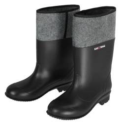 KOTARBAU Gummistiefel EUR 40 Filzstiefel Unisex Arbeitsstiefel Arbeitsschuhe Gummischuhe Wasserfest Winterstiefel Feldstiefel Berufsstiefel Regenstiefel von KOTARBAU