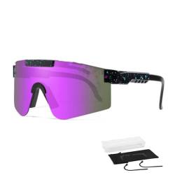 KOUGMCR P-V Polarisierte Sport Sonnenbrille Für Männer Frauen Fahrrad Brille Sport Sonnenbrille UV400 Schutz Fahrrad Sonnenbrille Sonnenbrille von KOUGMCR